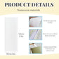 Disposable Portable Non-Woven Hair Removal Strips 1.3x4 Inches for Beauty Body Care, Beeswax Special White Paper（10 Pcs）