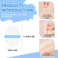 10 Pcs PU Transparent Anti-Chafing Thigh Patches, Waterproof Film Invisible Adhesive Sticker for Thigh, Knee, Heel Protection, Skin-Friendly Tape(4.5 x 3.5 in, Oval)