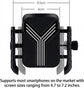 2-in-1 Wrist & Arm Phone Holder, 360° Rotatable Universal Sports Mount for Running Cycling Gym. Compatible 4.7-7.2 in Smartphones, Hands-Free Navigation, Live Streaming Workout