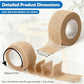 6 Rolls Floor Protector Pads for Chair Legs, Self-Adhesive Anti-Slip Furniture Tape 1" x 177", Non-Woven Wrap Hardwood Floors, Tables, Chairs, Sofas & All Legs (Skin Tone)  177",Skin Tone