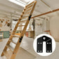 Attic Ladder Hinge Parts Kit Replacement Pull Down attic Stair Parts(2pcs)