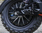 Motorcycle foot pegs, folding bicycle Universal M8 anti-slip motorcycle footrest, suitable for Super 73 S2/ZX/RX/R/S Adventure