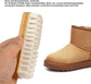 Suede Brush, Snow Boots 2 Pcs Brushes Shoes Cleaner Crepe Matte Scrubber for Dress and Boot Care