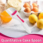 Cupcake Batter Scoop, Scoop Dispenser Sliding Button Baking Cake Dispensing Spoon for Baking, Pastry & Decorating