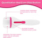 Cupcake Batter Scoop, Scoop Dispenser Sliding Button Baking Cake Dispensing Spoon for Baking, Pastry & Decorating