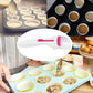 Cupcake Batter Scoop, Scoop Dispenser Sliding Button Baking Cake Dispensing Spoon for Baking, Pastry & Decorating