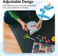 Embroidery Hoop Plastic, 5in Plastic Circle Cross Stitch Ring Supplies for Art Craft Sewing, Random Color