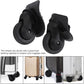1 Pair Luggage Suitcase Wheels, Universal Replacement Wheels for Mute Swivel Casters Black