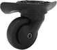 1 Pair Luggage Suitcase Wheels, Universal Replacement Wheels for Mute Swivel Casters Black