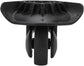 1 Pair Luggage Suitcase Wheels, Universal Replacement Wheels for Mute Swivel Casters Black