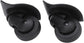 1 Pair Luggage Suitcase Wheels, Universal Replacement Wheels for Mute Swivel Casters Black