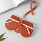 Leather Sunglasses Bag, Soft Case Portable Glasses Cute Eyeglass Pouch for Women Men Girls