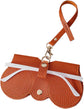 Leather Sunglasses Bag, Soft Case Portable Glasses Cute Eyeglass Pouch for Women Men Girls