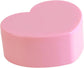 Girls Jewelry Box, 2 Layer Holder Organizer Heart Shape Portable Case with Mirror Travel for Earrings Rings Necklaces