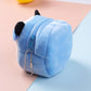 2Pcs Kawaii Animal Wallet, Cartoon Panda Specie Purses Plush Purse Wallet Small Accessories for Girls Handbag