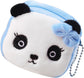2Pcs Kawaii Animal Wallet, Cartoon Panda Specie Purses Plush Purse Wallet Small Accessories for Girls Handbag
