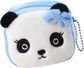 2Pcs Kawaii Animal Wallet, Cartoon Panda Specie Purses Plush Purse Wallet Small Accessories for Girls Handbag