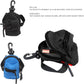 Key Chain Pouch, Wallet Mini Cash Pouch Keychain Storage Bag Zippers with Carabiner for Men Women(Black) Black