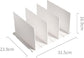 Shelf Divider for Closet, White Purse Organizer Adjustable Storage Handbag Organizers Closets Bookshelf Separator Dividers