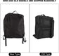 Wheelchair Backpack, Bag Storage Pouch Portable Cart