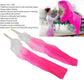 Dance Fan, 1 Pair Long Fan Belly Fans Folding Performance Classical (Pink)