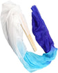 Dance Fan, 1 Pair Long Fan Belly Fans Folding Performance Classical (Blue)