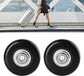Suitcase Wheels Replacement, Luggage Replacement Universal Wheel Repair Kits Rubber Caster 2pcs