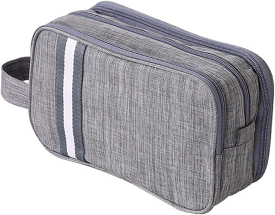 Travel Toiletry Bag, Organizer Mens Bag Dopp Kit Bathroom Shaving Portable Makeup Bags for Accessories(27*10*16cm)