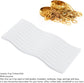 Ring Holder Jewelry Tray, Small Trinket Dish Plaster Tray Decorative Key Bowl for Photography Props(A)