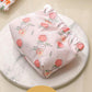 2Pcs Printed Pocket Cosmetic Bag, Mini Makeup Bag Portable Lipstick Case Travel Organizer for Headphones Jewelry
