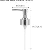 Hand Soap Pump, Pump Replacement Bottle Nozzle for Lotion Massage Oil Bottle(Silver )