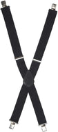 Mens Suspenders, 2 Inches Wide X Back Adjustable Suspenders with Heavy Duty Clips Men&