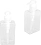 3Pcs Travel Bottle, 150ml Pump Bottle Lotion Dispenser, Clear Reusable Body Wash Container Bottles Empty Liquid Hand Soap Containers Plastic Press For Kitchen Bathroom
