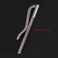 5pcs 75mm Spring Metal Money Clip, Wallet Clamp Organizers For Bifold Purse Nickel Color