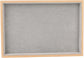 Velvet Stackable Jewelry Tray, Wood Flat Organizer Tray Drawer for Necklace Bracelet Ring Showcase Display(Grey)