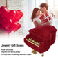 Jewelry Ring Box, Piano Shaped Wedding Box Gift Boxes for Earring Pendant Case