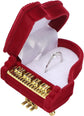 Jewelry Ring Box, Piano Shaped Wedding Box Gift Boxes for Earring Pendant Case