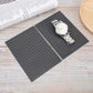 Small Soldering Mat 2pcs, Rubber Repair Work 4.1x5.6in Heat Resistant Antislip Station Pad Watch Tools Storage for Repairing Maintenance