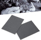 Small Soldering Mat 2pcs, Rubber Repair Work 4.1x5.6in Heat Resistant Antislip Station Pad Watch Tools Storage for Repairing Maintenance
