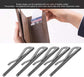 5pcs 3.3in Spring Metal Money Clip, Wallet Clamp Organizers for Bifold Purse(Black)
