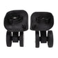 Heavy Duty Plate Casters, 2 Inch Caster Wheels Luggage Replacement Suitcase Repair Wheel for Trolley Case