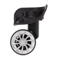 Heavy Duty Plate Casters, 2 Inch Caster Wheels Luggage Replacement Suitcase Repair Wheel for Trolley Case