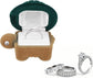Portable Jewelry Box Organizer, Cute Cartoon Animal Wedding Ring Small Protector Case Soft Storage for Women