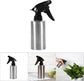 Stainless Steel Spray Bottle,Fine Mist Sprayer Empty Refillable Container for Kitchen Bathroom or Plants Water Sprayer(350ML) multi