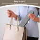 Knitting Needle Case, Travel Zipper Organizer Bag for Straight Needles Dual Crochet Case Supplies Accessories Grey