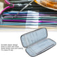 Knitting Needle Case, Travel Zipper Organizer Bag for Straight Needles Dual Crochet Case Supplies Accessories Grey