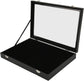 Pin Display, 9.4 X 13.8in Collection Holder Dustproof Enamel Display Box Jewelry Medals Storage Case for Sports Memorabilia