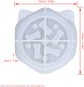 Epoxy Resin Mold, Silicone Dog Bowl Molds Slow Feeder Food Bowls Water Plate Mould for Small Medium Dogs Cats Puppy(cat)