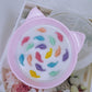 Epoxy Resin Mold, Silicone Dog Bowl Molds Slow Feeder Food Bowls Water Plate Mould for Small Medium Dogs Cats Puppy(cat)