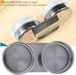 Double Dipper Palette Cup, Stainless Steel Oil Painting Cup with Lid and Clip for Watercolor Gouache Acrylic